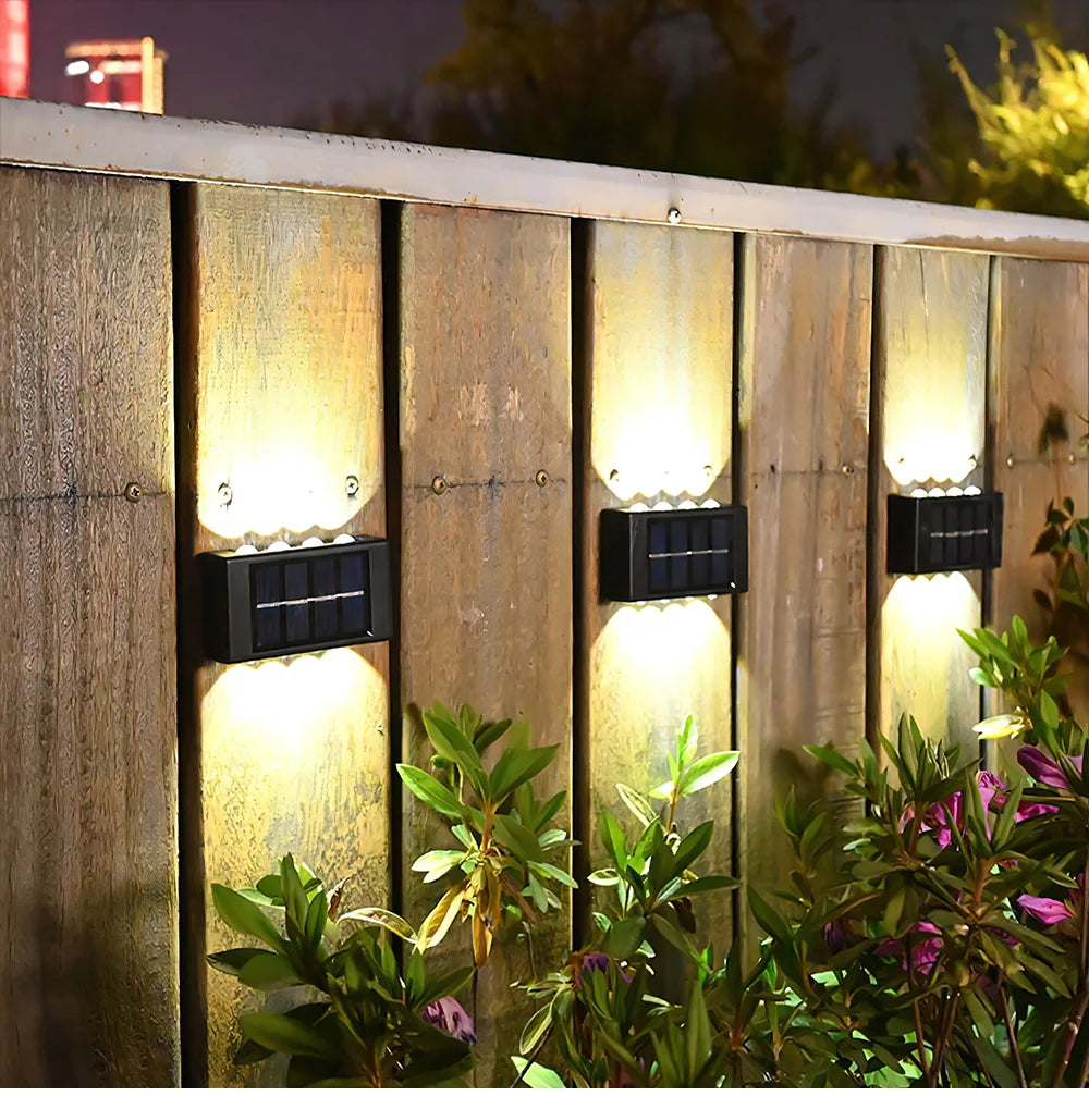 GOTOBE Solar LED Waterproof Wall Light