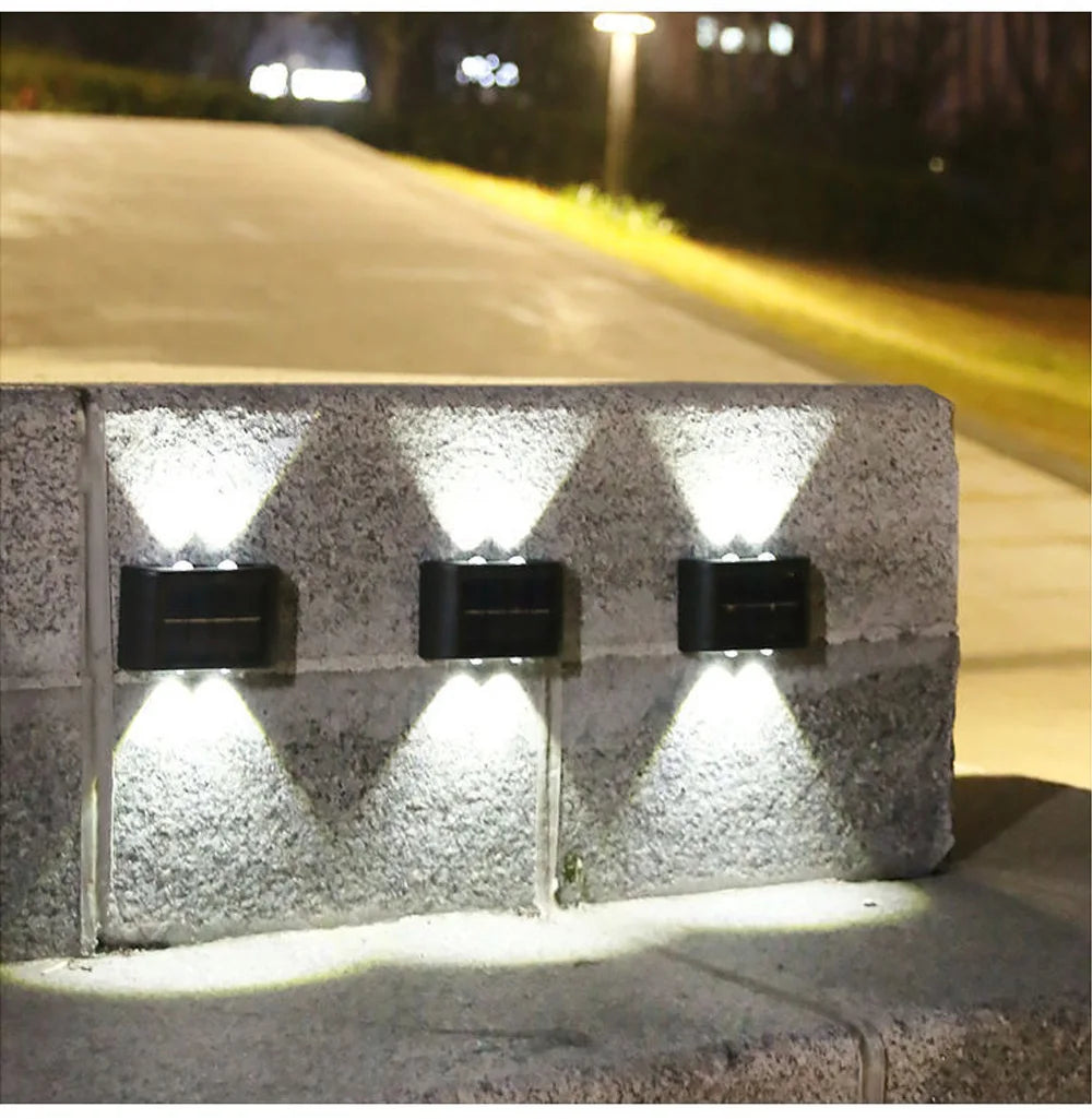 GOTOBE Solar LED Waterproof Wall Light