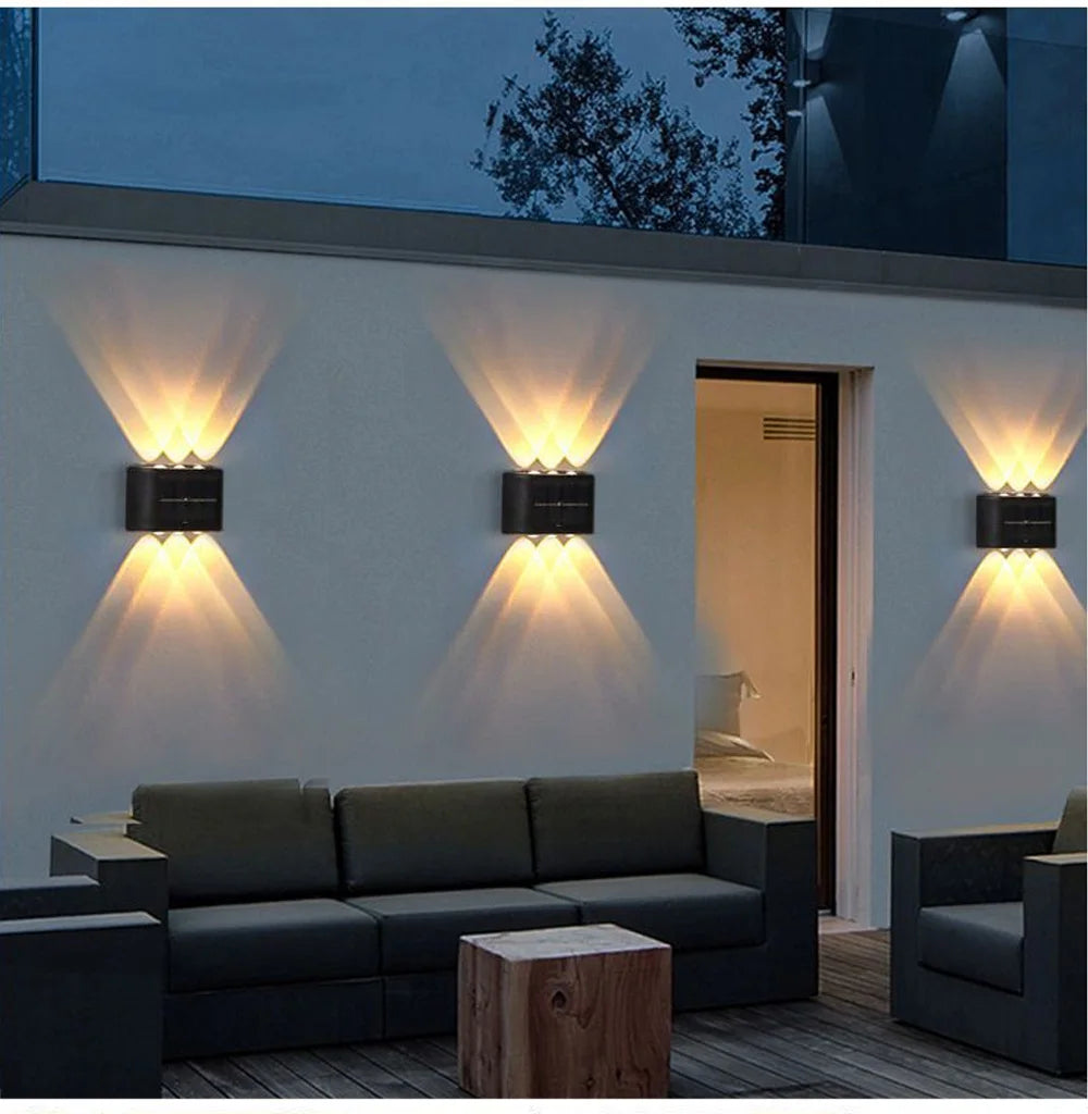 GOTOBE Solar LED Waterproof Wall Light