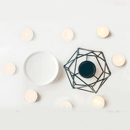 Geometric Aromatic Oil Burner Holder