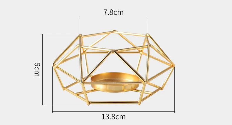 Geometric Aromatic Oil Burner Holder