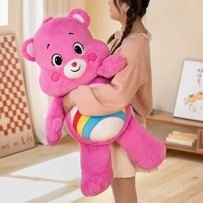 Giant 90CM Plush Rainbow Care Bear