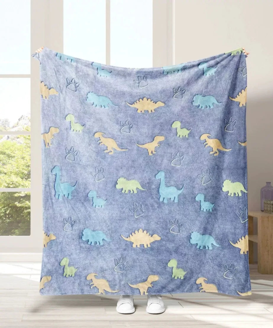 Glow in Dark Unicorn Blanket