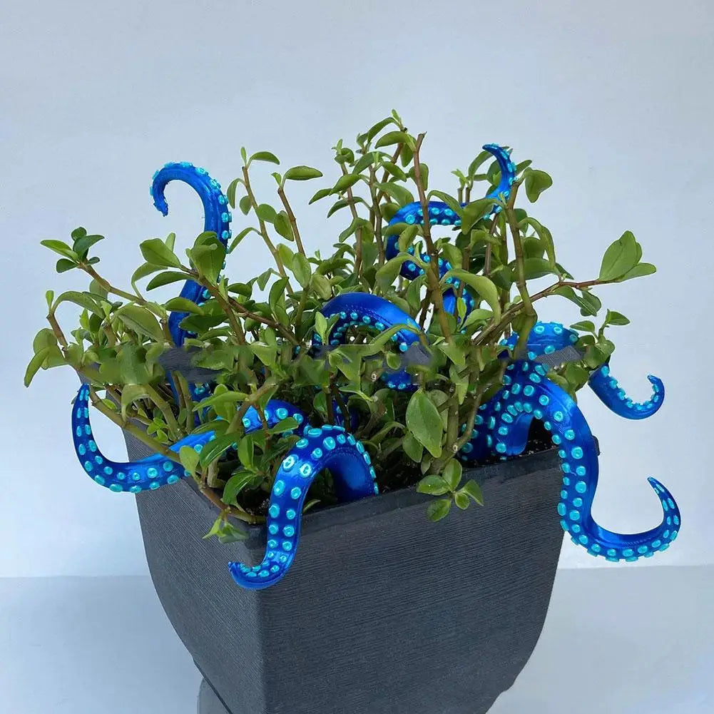 Glow-in-the-Dark Octopus Resin Stakes