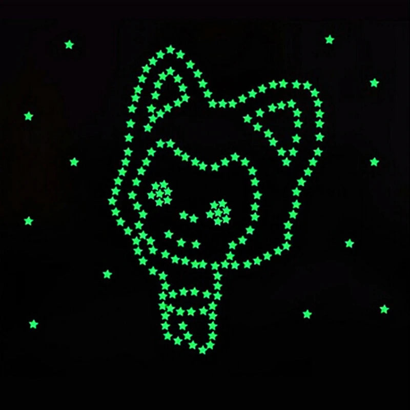 Glow in the Dark Star Stickers