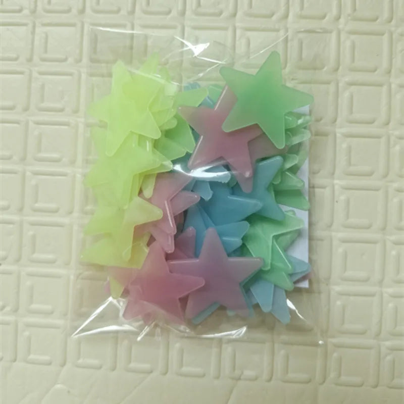 Glow in the Dark Star Stickers