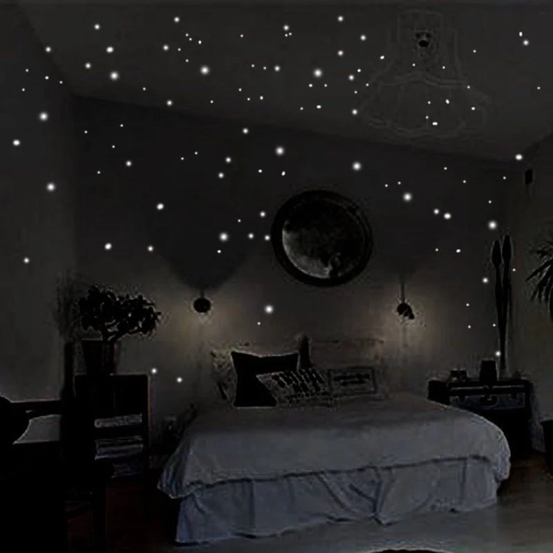 Glow-in-the-Dark Star Wall Stickers