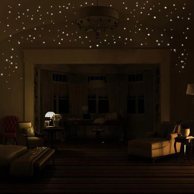 Glow-in-the-Dark Star Wall Stickers