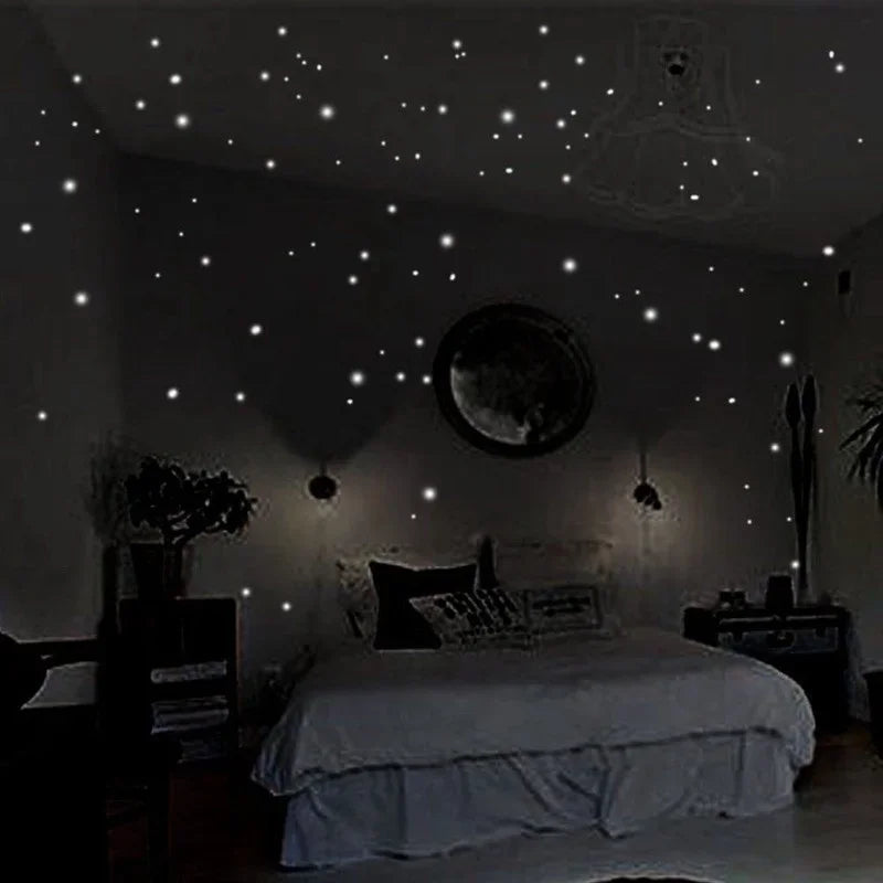 Glow-in-the-Dark Star Wall Stickers