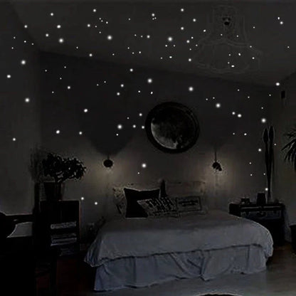 Glow-in-the-Dark Star Wall Stickers