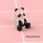 Glowing Mini Panda Figurines Decor