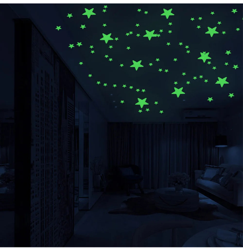 Glowing Wall Stickers for Kids