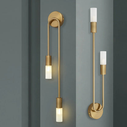 Gold LED Wall Light for Home