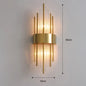 Gold LED Wall Sconce Light