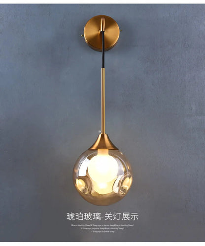 Gold LED Wall Sconce Lighting