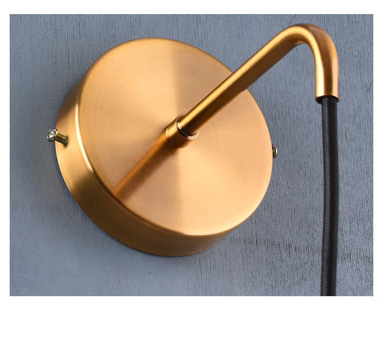 Gold LED Wall Sconce Lighting