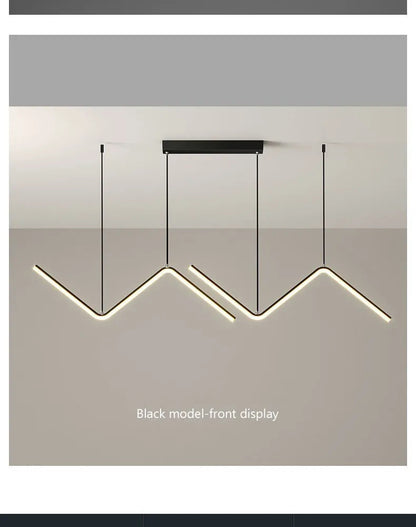 Gold Modern LED Pendant Light