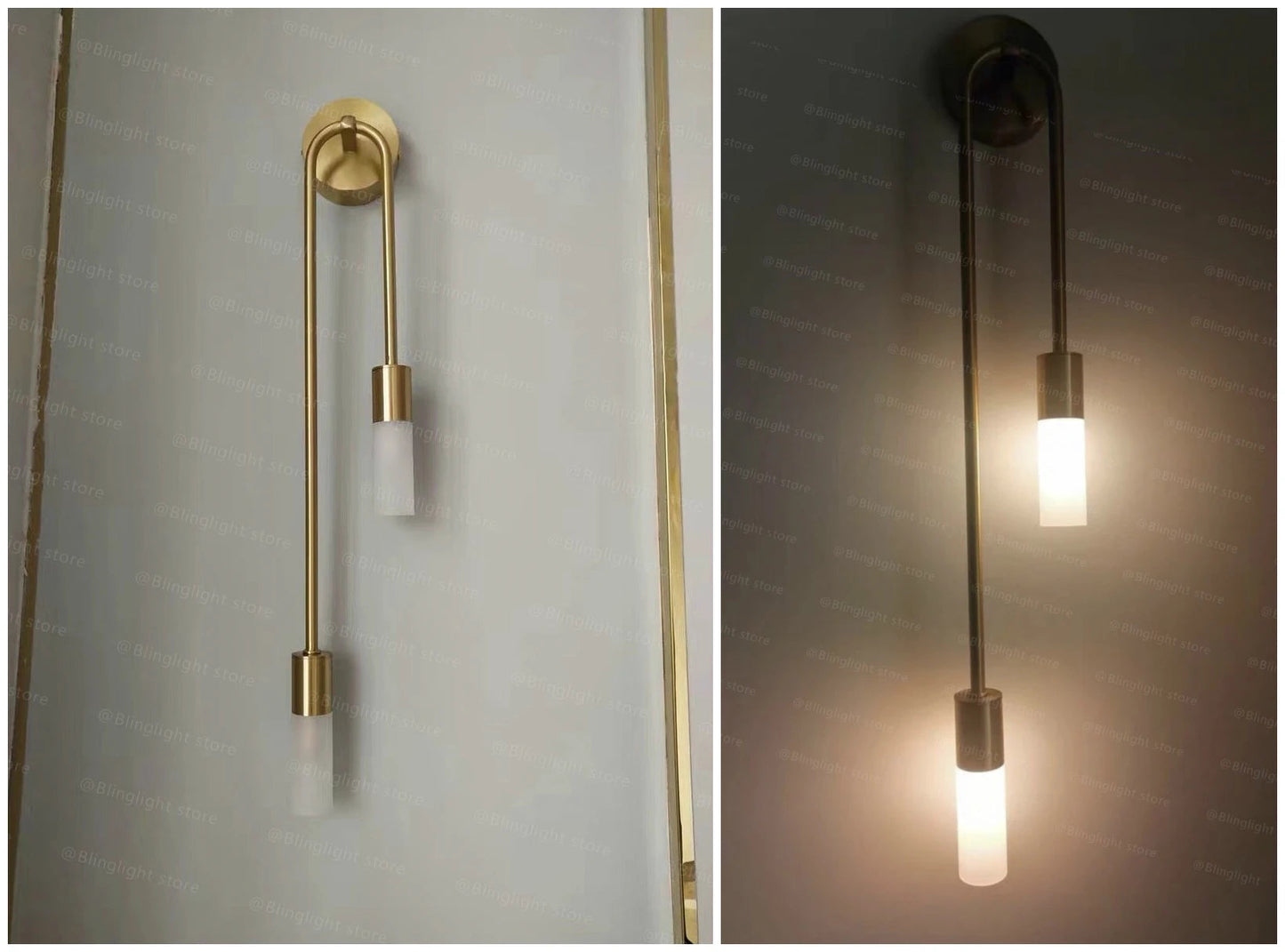 Gold Modern LED Wall Sconce