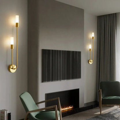 Gold Modern LED Wall Sconce