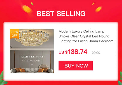 Gold Tube LED Chandelier - Modern