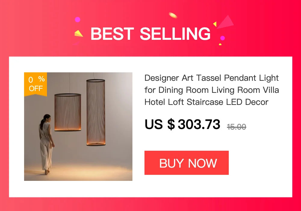 Gold Tube LED Chandelier - Modern