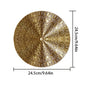 Golden Irregular Metal Wall Decor