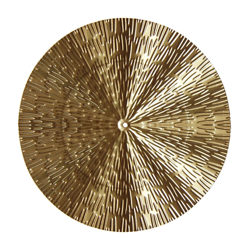 Golden Irregular Metal Wall Decor