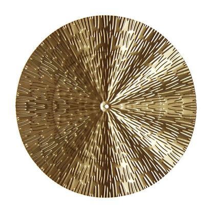 Golden Irregular Metal Wall Decor