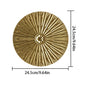 Golden Irregular Metal Wall Decor