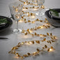 Golden Leaves Fairy Lights Garland