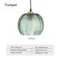 Green Leaf Nordic Glass Pendant Light