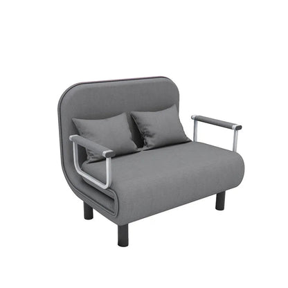 Grey 65CM Folding Sofa Bed