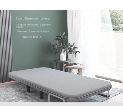 Grey 65CM Folding Sofa Bed