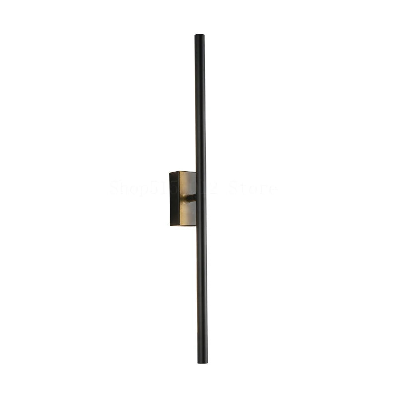 Decorbites™ Tubos Metálicos Lineales LED Luz de Pared Dorada para Sala de Estar Moderna y Espejos de Baño