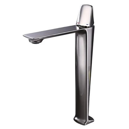 DecorBites™ Black Brass Bathroom Sink Faucet Hot Cold Mixer Deck Mounted Water Tap