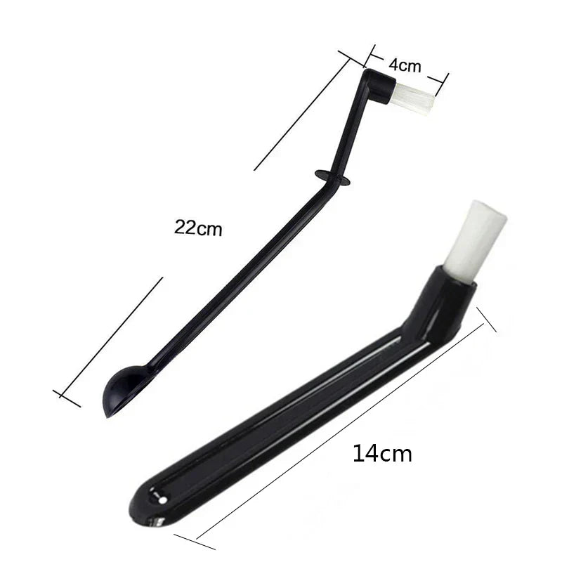 DecorBites™ Coffee Machine Brush: Premium Coffee Grinder Cleaning Tool & Matcha Tea Powder Brush