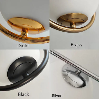 DecorBites™ Glass Ball Pendant Lights for Kitchen Dining Bedroom Decor