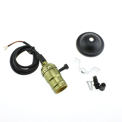 DecorBites™ Industrial Pendant Light Lamp E27 90-265V Edison Bulb Holder Loft Home Decor