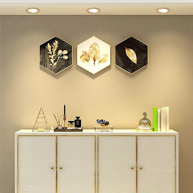 Foco empotrable de techo LED dorado DecorBites™ de 5 W/7 W: Iluminación puntual de lujo ultradelgada para el hogar, el baño y el dormitorio.