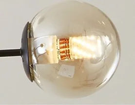 DecorBites™ Gold Branch LED Chandelier for Modern Living Room Decor