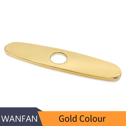 DecorBites™ Deck Plate 8" for Kitchen/Bathroom Sink Faucet Accessories Unused Mounting Escutcheon