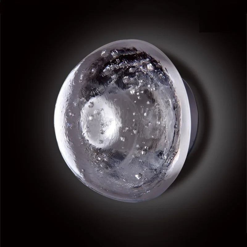 Lámparas de pared LED de cristal DecorBites™ para una decoración minimalista moderna del hogar.