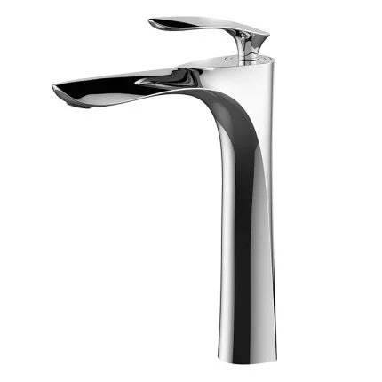 DecorBites™ Gold Basin Faucet with Single Handle Hot & Cold Water Mixer Deck Mount