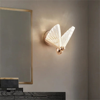 DecorBites™ Butterfly Wall Lights: Nordic LED Sconces Modern Lamps Fixtures for Home Decor