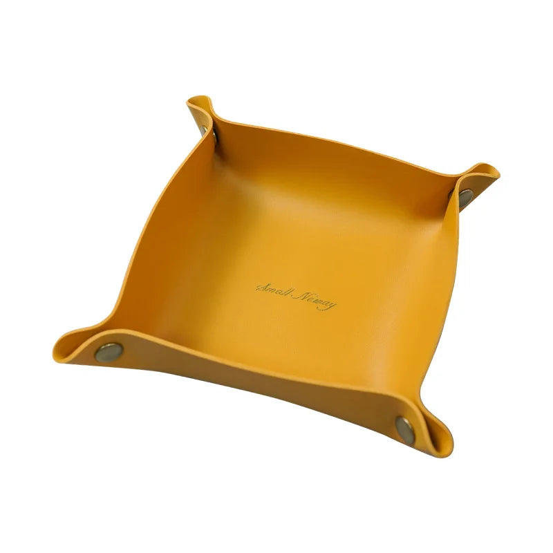 PU Leather Organizer Tray