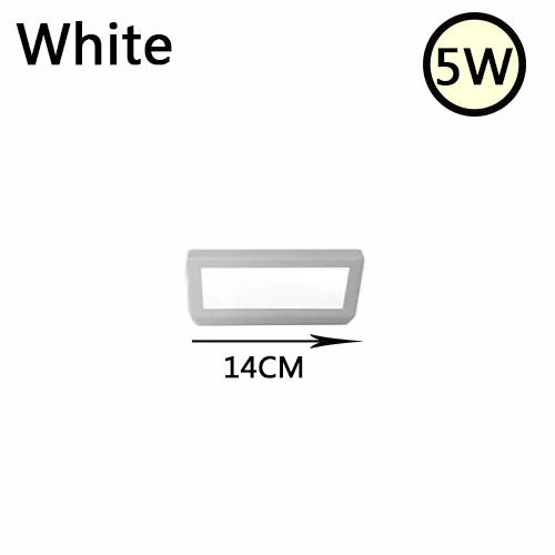 DecorBites™ LED Rectangle Wall Light Bedside Lamp - Anti-Dazzle Design