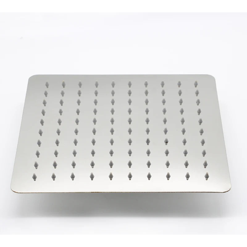 رأس دش مطري مربع من الفولاذ المقاوم للصدأ من DecorBites™ مقاس 10 بوصات