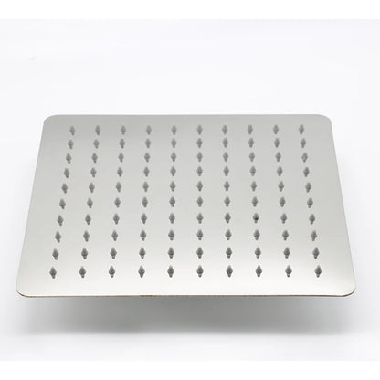 رأس دش مطري مربع من الفولاذ المقاوم للصدأ من DecorBites™ مقاس 10 بوصات