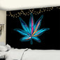 Decobites 3D Printed Maple Leaf Wall Hanging Tapestry for Boho Home Decor