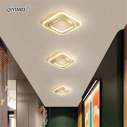 DecorBites™ LED Ceiling Lights for Bedroom Kitchen Modern Round Square Lighting Fixtures